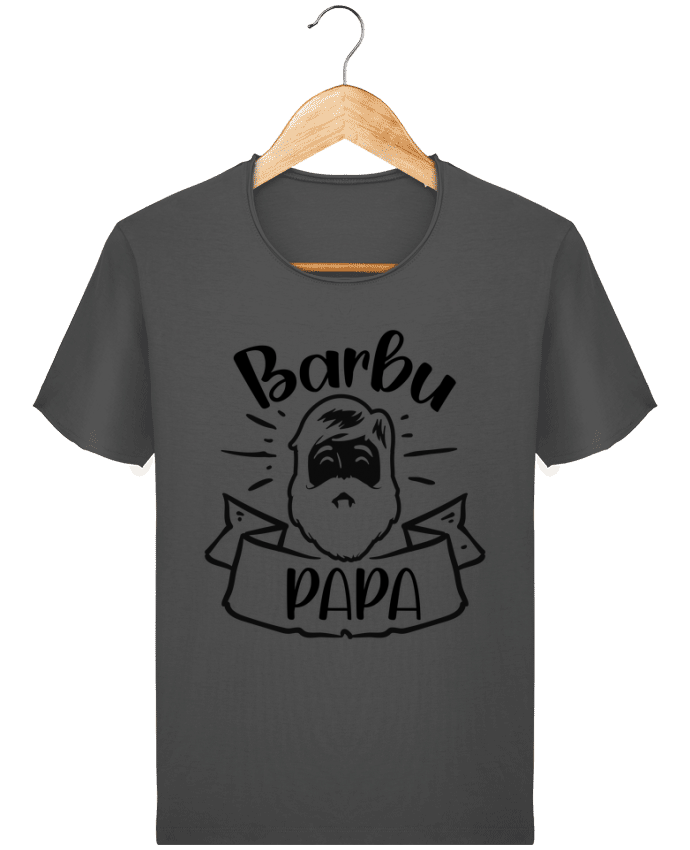  T-shirt Homme vintage Papa Barbu - Fête des pères par CREATIVE SHIRTS