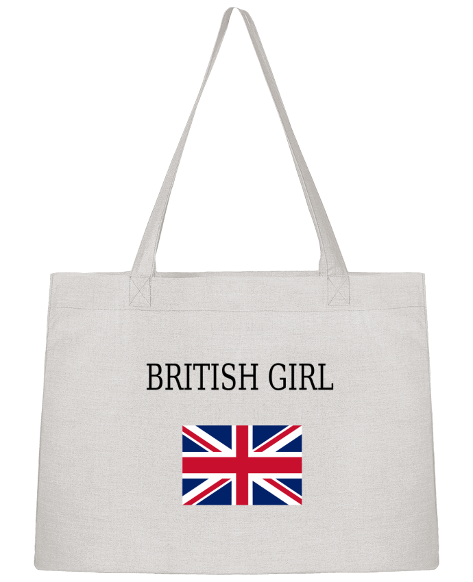 Shopping tote bag Stanley Stella BRITISH GIRL by Dott
