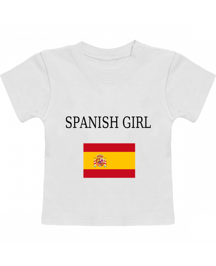 T-shirt bébé SPANISH GIRL manches courtes du designer Dott