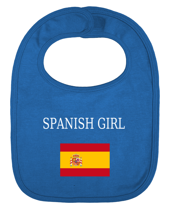 Baby Bib plain and contrast SPANISH GIRL by Dott