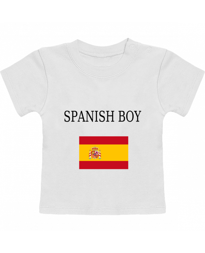 Camiseta Bebé Manga Corta SPANISH BOY manches courtes du designer Dott