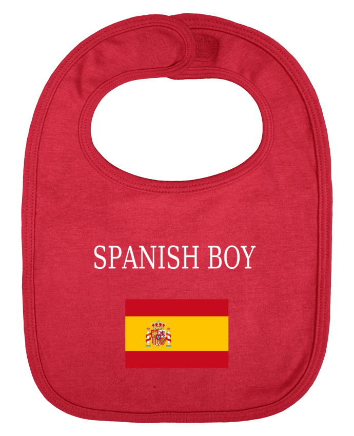 Baby Bib plain and contrast SPANISH BOY by Dott