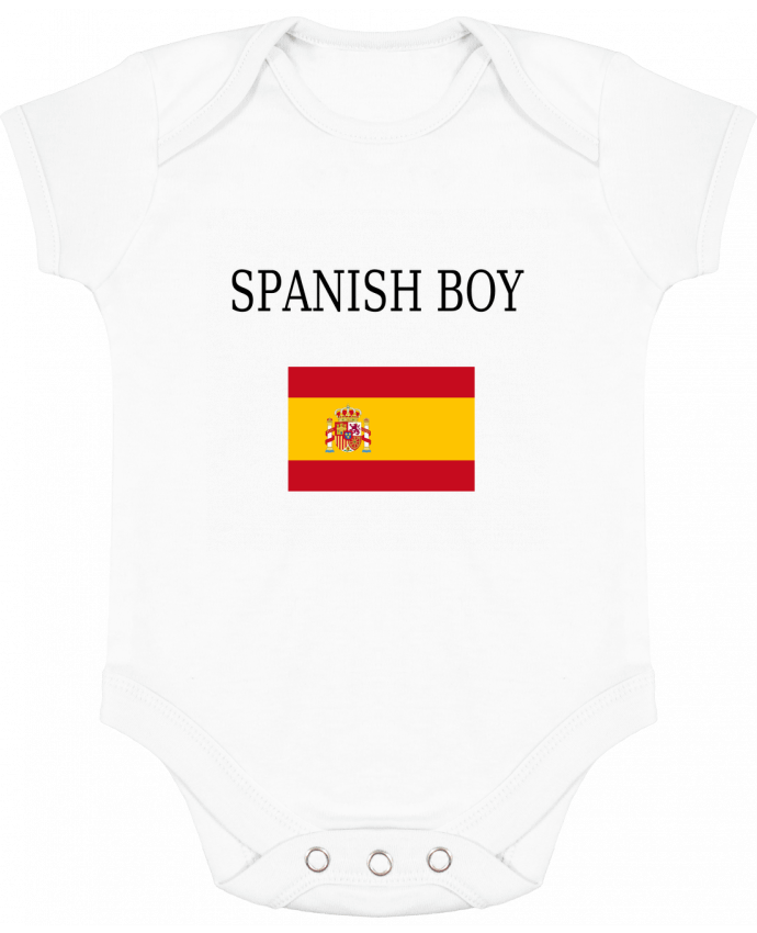 Body bébé manches contrastées SPANISH BOY par Dott