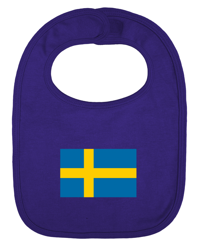 Bavoir bébé uni SWEDEN par Dott