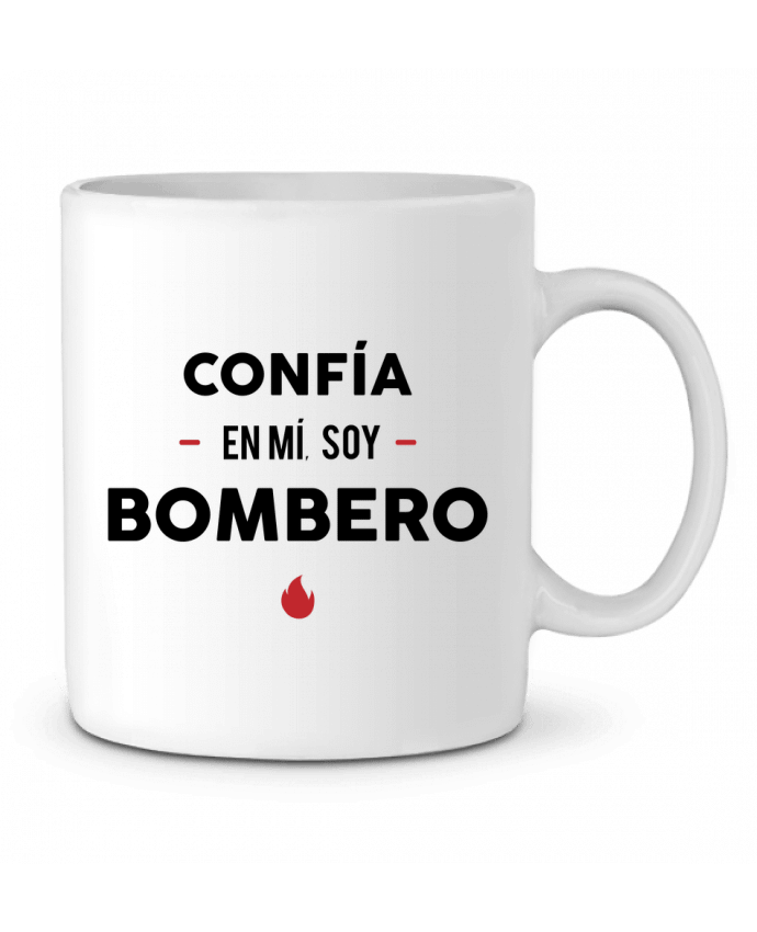 Mug  Confia en mi, soy bombero par tunetoo