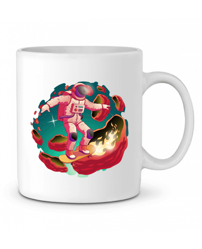 Ceramic Mug Astronaute Skateur by FREDO237