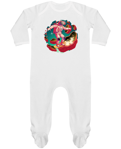 Body Pyjama Bébé Astronaute Skateur par FREDO237