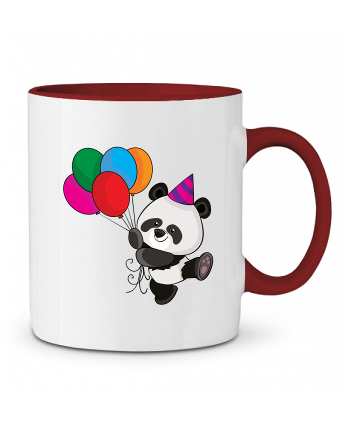 Mug bicolore Bébé panda FREDO237