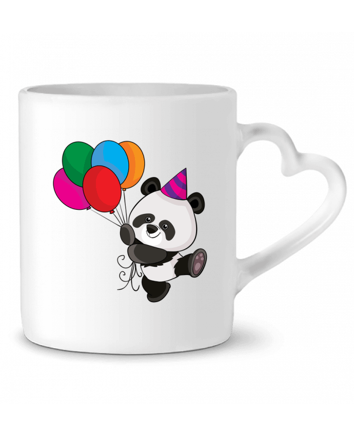 Taza Corazón Bébé panda por FREDO237