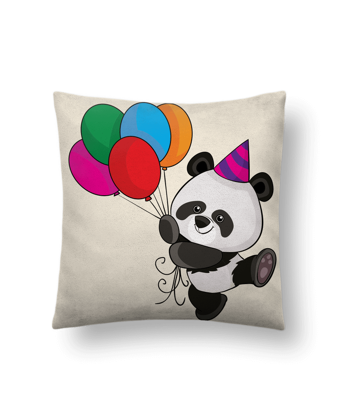 Cushion suede touch 45 x 45 cm Bébé panda by FREDO237