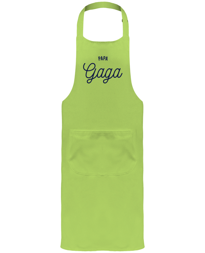 Garden or Sommelier Apron with Pocket Papa Gaga by tunetoo