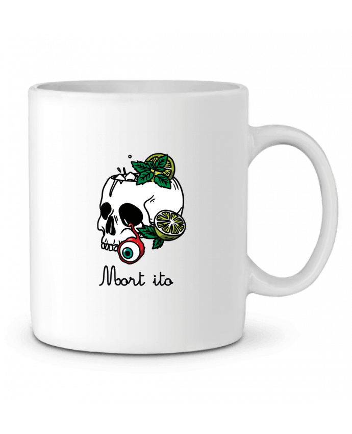 Taza Cerámica Mort ito por tattooanshort