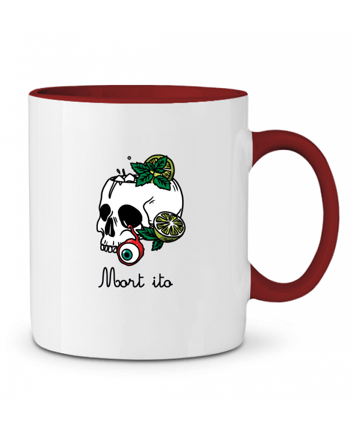 Mug bicolore Mort ito tattooanshort