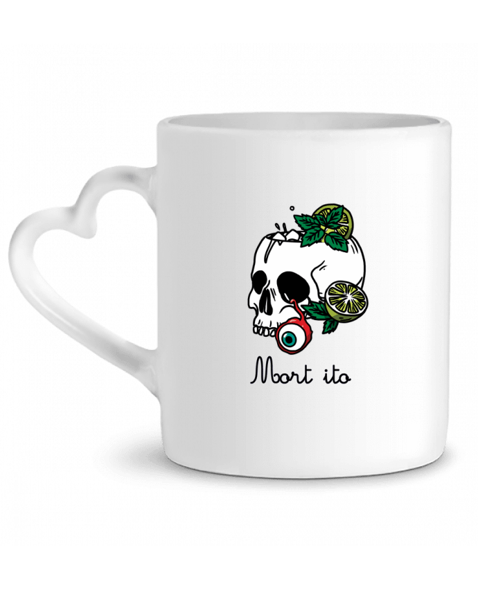 Mug coeur Mort ito par tattooanshort