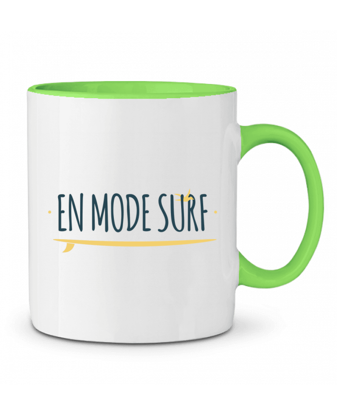 Two-tone Ceramic Mug En Mode Surf tunetoo