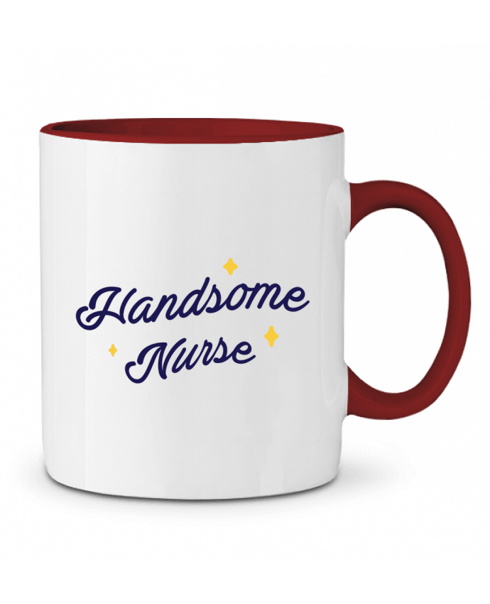 Mug bicolore Handsome Nurse tunetoo