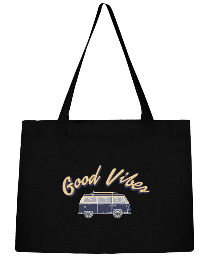 Shopping tote bag Stanley Stella Good vibes - surf by tunetoo