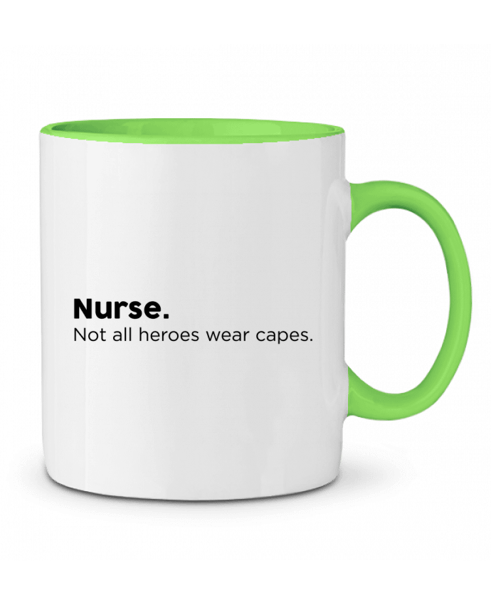 Mug bicolore Nurse definition tunetoo