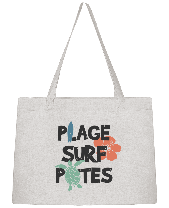 Shopping tote bag Stanley Stella Plage Surf Potes by tunetoo