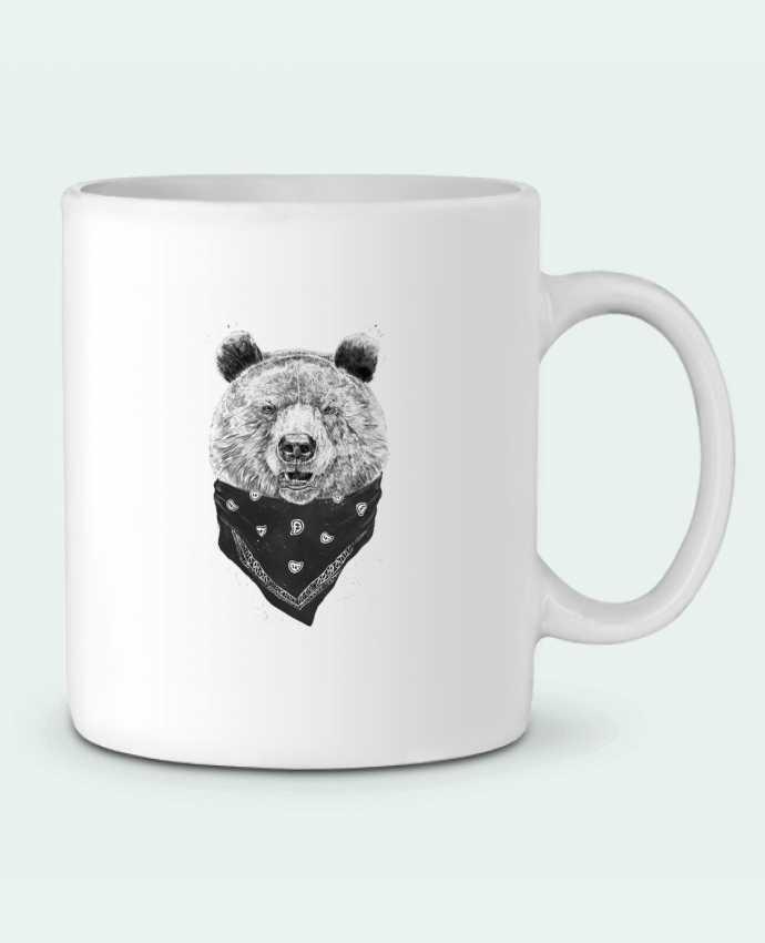 Ceramic Mug wild_bear by Balàzs Solti