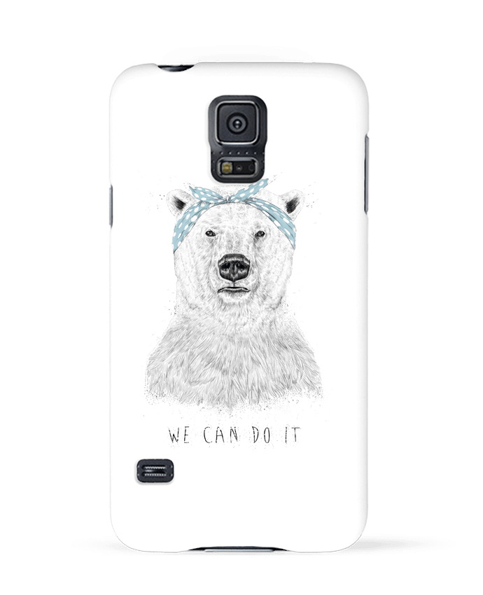 Case 3D Samsung Galaxy S5 we_can_do_it by Balàzs Solti