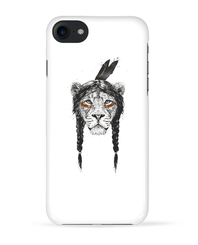 COQUE 3D Iphone 7 warrior_lion de Balàzs Solti