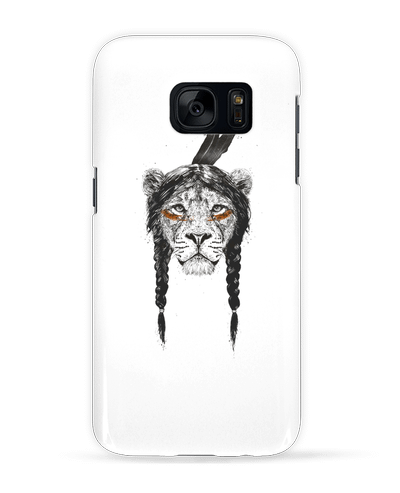 Coque 3D Samsung Galaxy S7  warrior_lion par Balàzs Solti