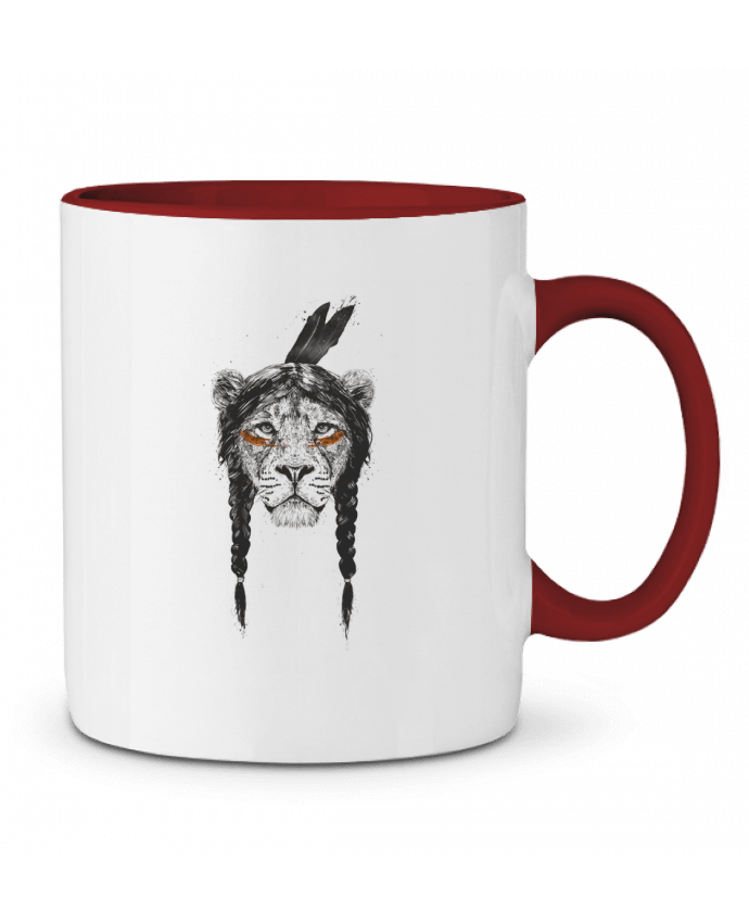 Mug bicolore warrior_lion Balàzs Solti