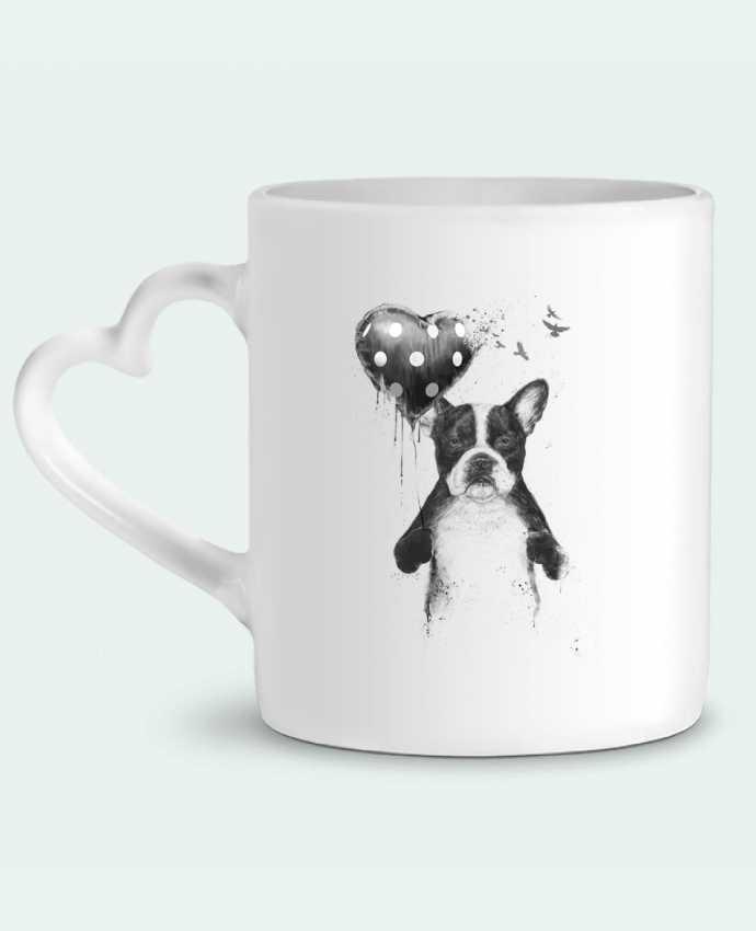 Mug coeur my_heart_goes_boom par Balàzs Solti