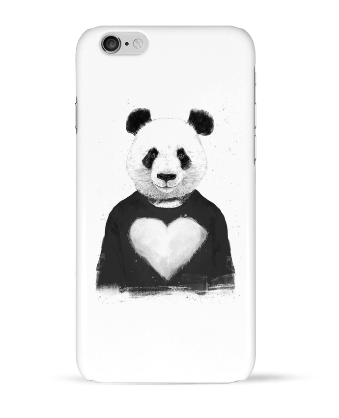 Case 3D iPhone 6 lovely_panda by Balàzs Solti