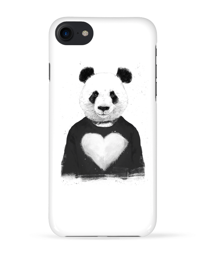 Case 3D iPhone 7 lovely_panda de Balàzs Solti