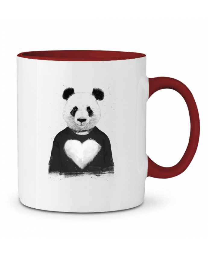 Taza Cerámica Bicolor lovely_panda Balàzs Solti