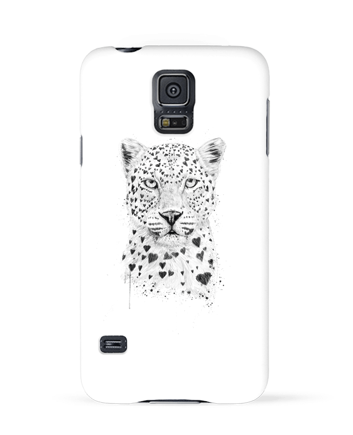Coque Samsung Galaxy S5 lovely_leopard par Balàzs Solti