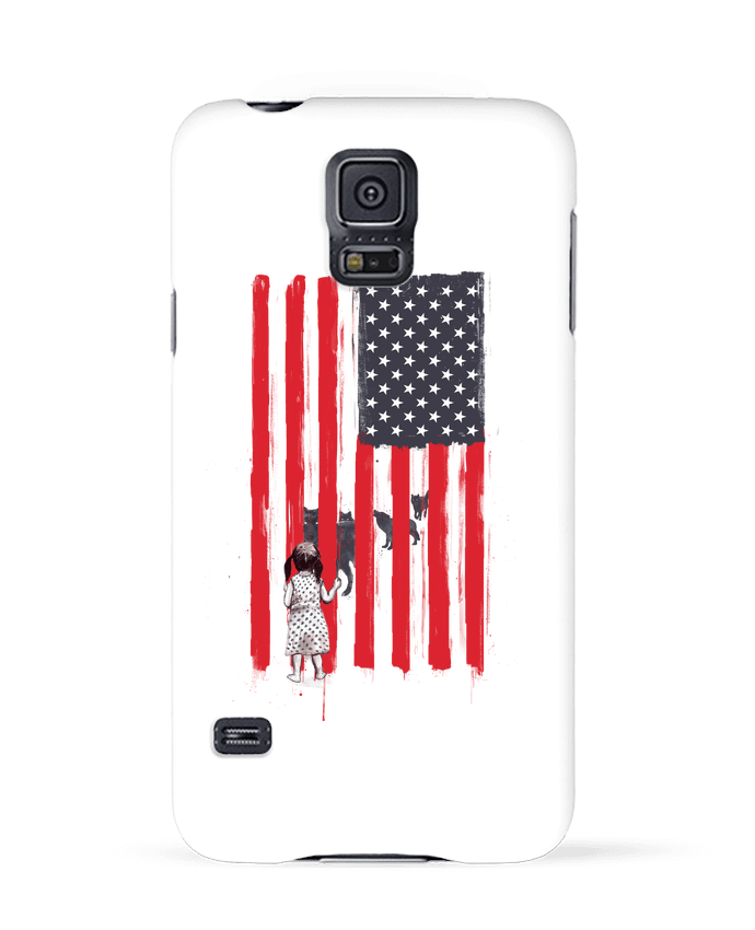 Coque Samsung Galaxy S5 little_girl_and_wolvoes par Balàzs Solti