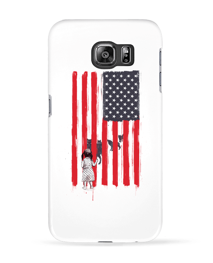 Coque Samsung Galaxy S6 little_girl_and_wolvoes - Balàzs Solti