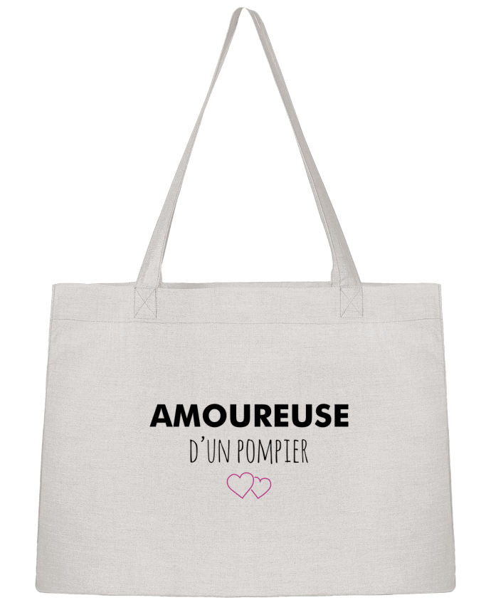 Shopping tote bag Stanley Stella Amoureuse d'un pompier by tunetoo