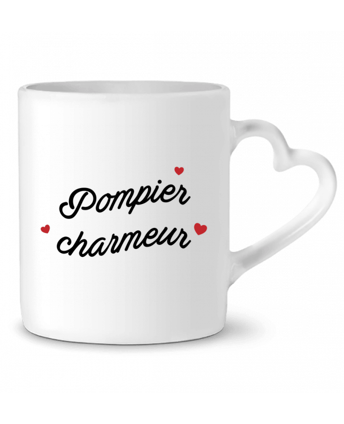 Mug Heart Pompier charmeur by tunetoo