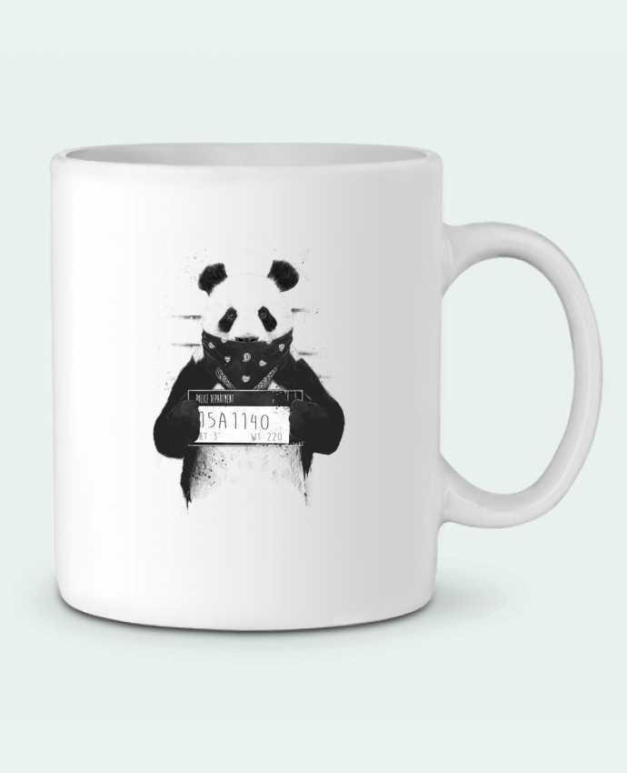 Ceramic Mug Bad panda by Balàzs Solti
