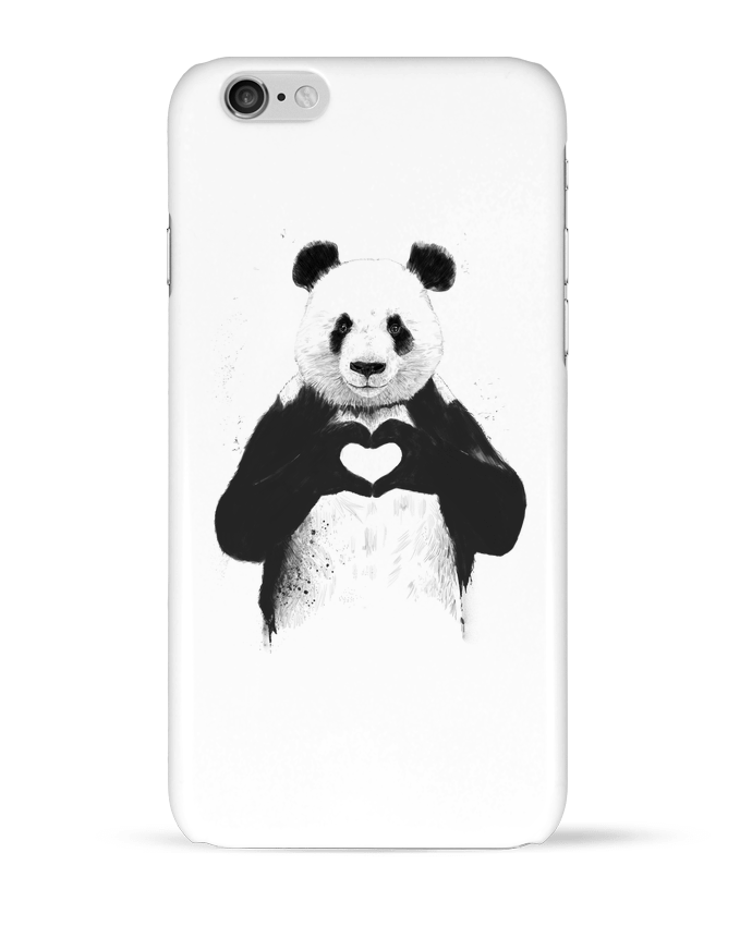 Case 3D iPhone 6 All you need is love by Balàzs Solti