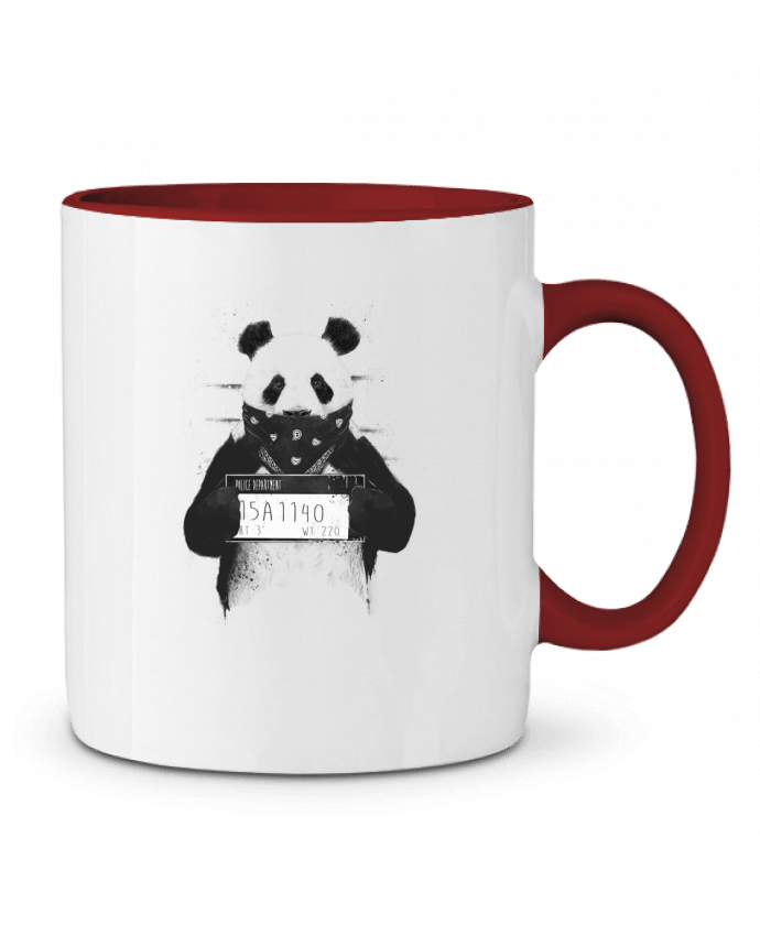 Mug bicolore Bad panda Balàzs Solti