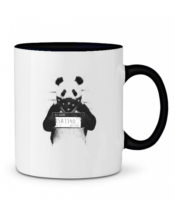 Mug bicolore Bad panda Balàzs Solti