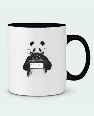 Mug bicolore Bad panda Balàzs Solti