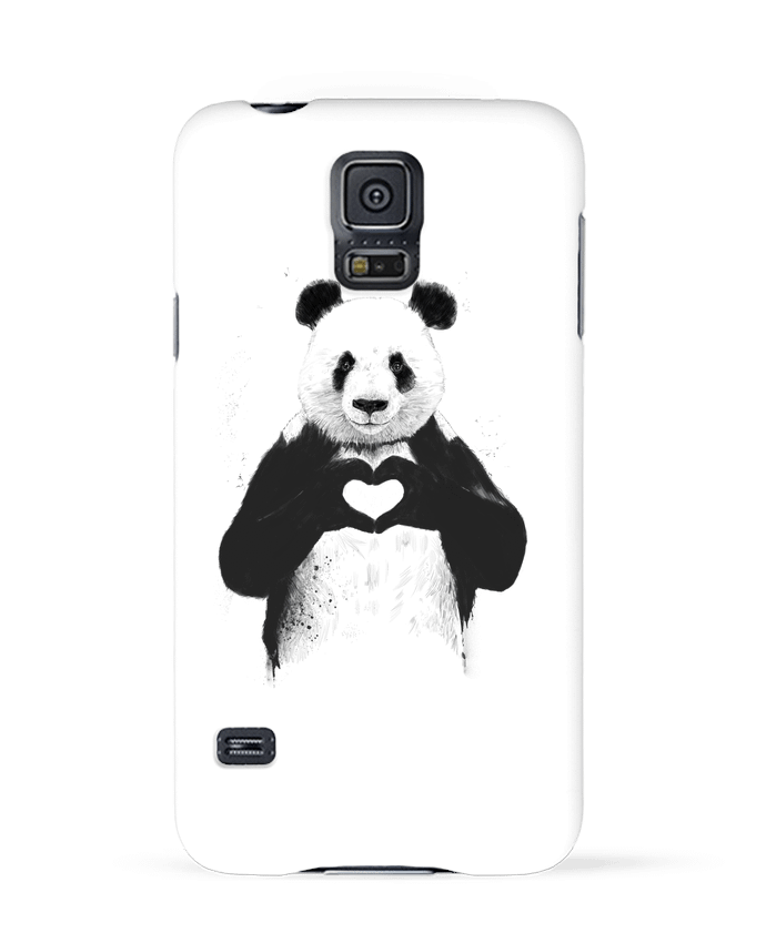 Case 3D Samsung Galaxy S5 All you need is love by Balàzs Solti