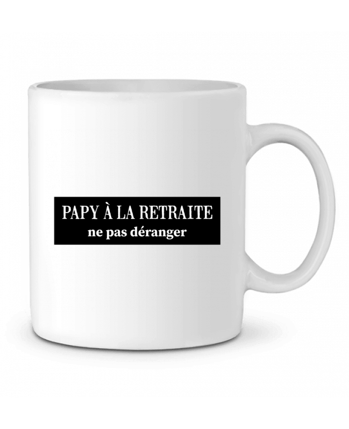 Taza Cerámica Papy à la retraite - Ne pas déranger por tunetoo