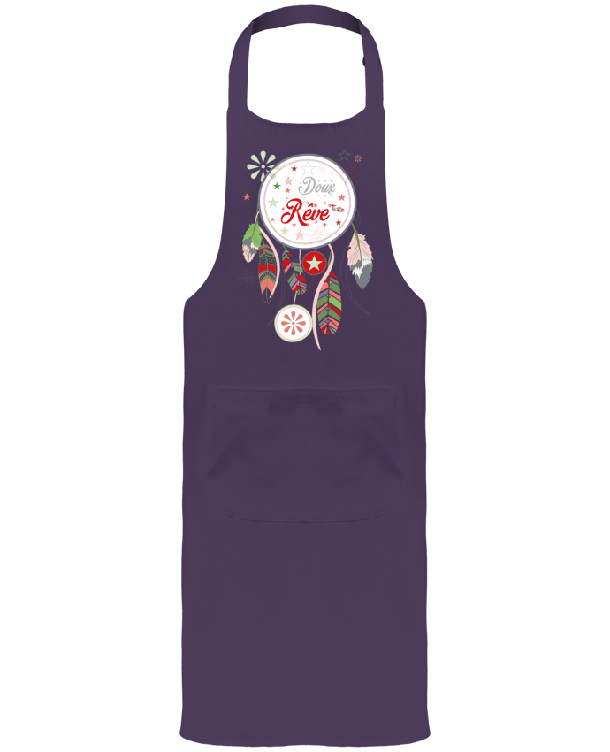 Garden or Sommelier Apron with Pocket Doux rêve by PandaRose
