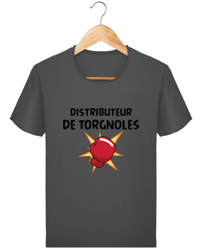  T-shirt Homme vintage Distributeur de torgnoles - Boxe par tunetoo
