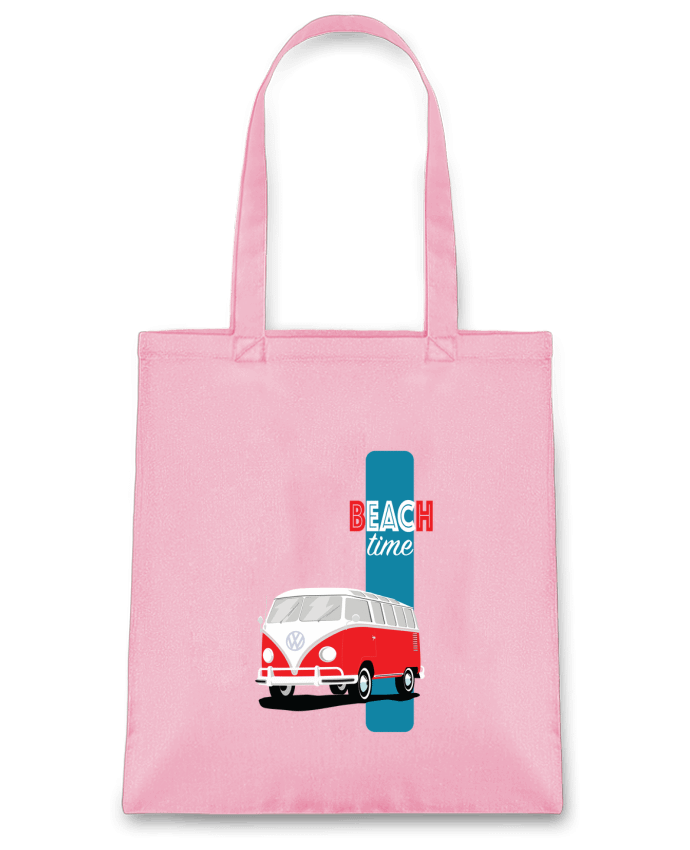 Tote Bag cotton VW bus Camper by pilive