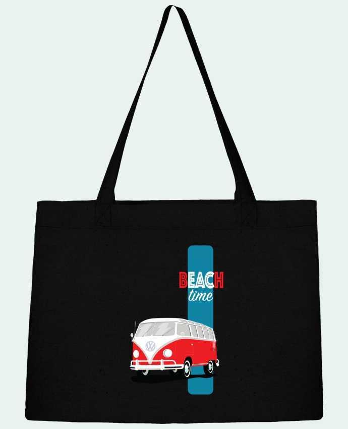 Shopping tote bag Stanley Stella VW bus Camper by pilive