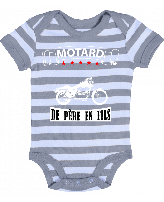 Baby Body striped Motard de père en fils - Ouishirt