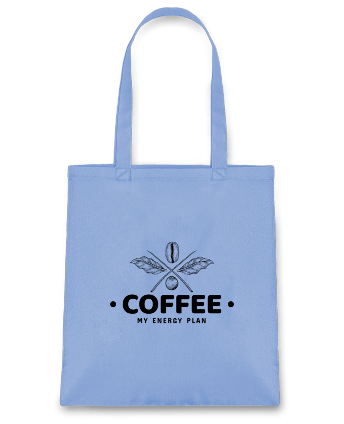 Tote Bag cotton Coffee my energy plan by Bossmark